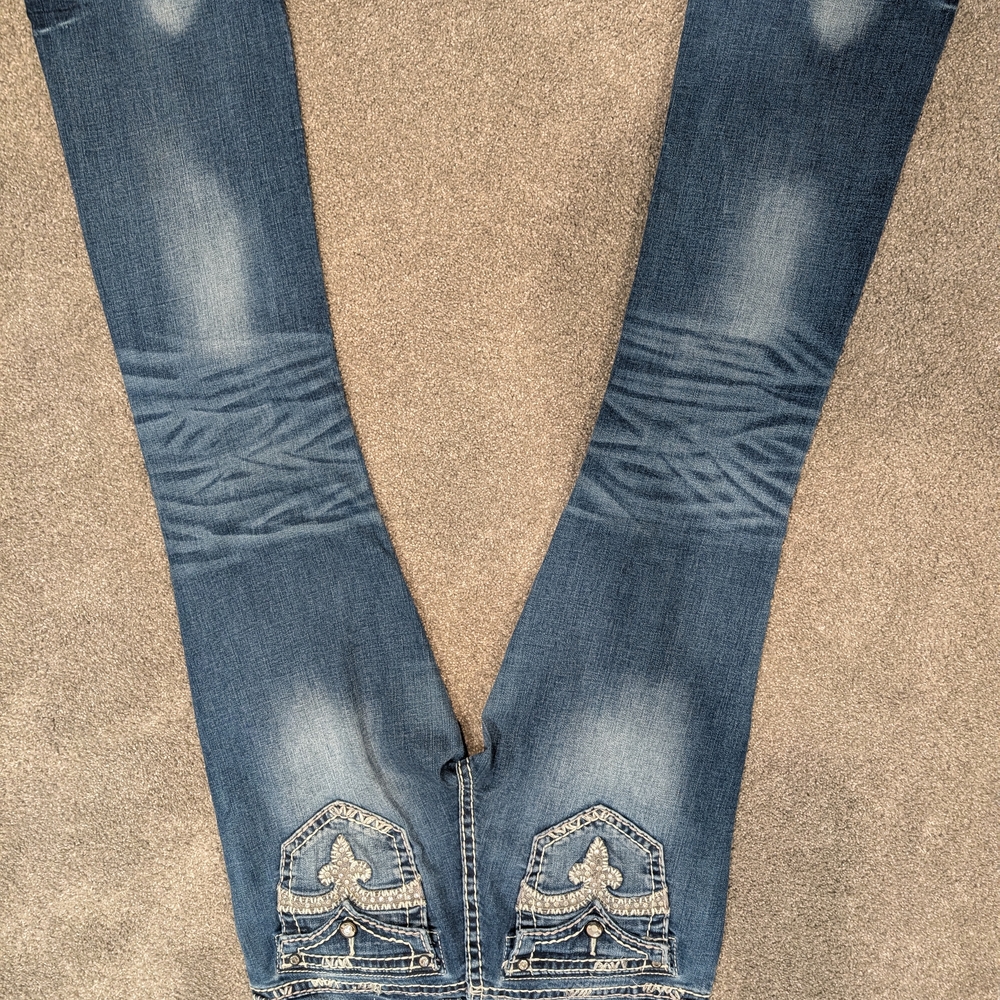 Rock Revival Blue Boot Cut Women's Jeans